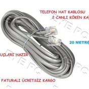 Resim 20 Metre Adsl Vdsl Hat Modem Kablosu 