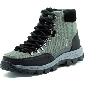 Resim 45,46,47,48,49,50 Numaralarda AG1071 Gri Kapsüllü Trekking Taban Yeni Sezon Üst Kalite Büyük Numara Erkek Deri Bot 