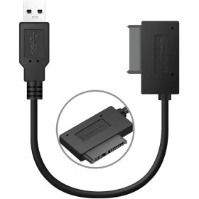 Resim Boblov USB 2.0 Sata 7+6pin Cable 13PIN Slim Sata For Laptop Cd/dvd Rom Optical Drive Slimline USB Kablosu 