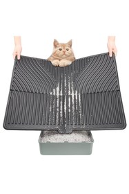 Resim Hype Store UPSKY Kedi u Mat Büyük Kedicik Çöp Yakalama Matı Yavru Pençelerinde Yumuşak Çöp sı Zemini Temiz Tuta 