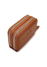 Resim Tamer Tanca Unisex Hakiki Deri Taba Deri Cüzdan 1039 222 Erk Czdn Sk24-25 Taba Dr Taba 