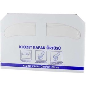 Resim Klozet Kapak Örtüsü 250 Adet 