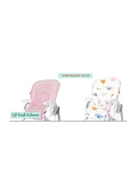 Resim Holmer Organik Mama Sandalyesi Minderi & Kılıfı Kemer Deliksiz 