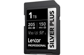 Resim Lexar 1 Tb LSDSIPL001T-BNNNG Sd Professional Silver Plus Sdxc Uhs-I Kart Up To 205MB/S Okuma 150MB/S Yazma Hafıza Kartı 