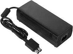 Resim Microsoft Xbox 360 İnce Uyumlu Güç Adaptörü Siyah 