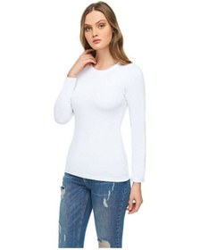 Resim Tutku Kadın Elite 3'lü Uzun Kollu Pamuklu Body 001 