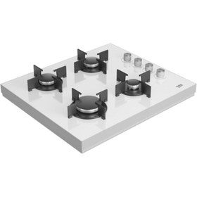Resim Beko Bstoc 827 B Beyaz Set Üstü Ocak 
