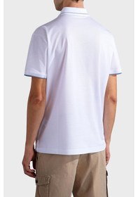 Resim Paul & Shark Erkek Polo Yaka T Shirt 24411259 010 Beyaz Beyaz 