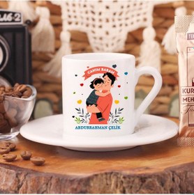 Resim Canım Babam Isimli Türk Kahve Fincanı (494851328) 