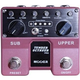Resim Mooer Toc1 Pro Seri Tender Octaver Gitar Pedalı 