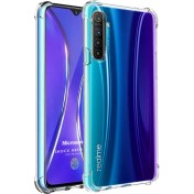 Resim Shock Absorbing Kılıf Realme Xt Şeffaf Microsonic