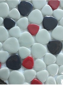 Resim GLASSERA Cam Mozaik - Damla- Mutfak Tezgah Arası - Banyo - Duvar Fayansı 