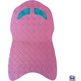Resim HerpaToys EVA Köpük Yüzme Tahtası (Board) - Yüzme Öğrenme ve Alt Vücut Antrenman Aparatı - Turkuaz-Pembe 