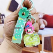 Resim Silver1 Gıoıo Yeni Sevimli Kedi Pençe Çapraz Giyinme Kurumi Bebek Araba Anahtarlık Büyük Kulak Köpek Çift Okul Çantası Hediye Anahtarlık Kolye (Yurt Dışından) 