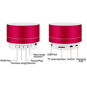 Resim Ankatek Taşınabilir Mini Bluetooth Hoparlör - 7 Renkli Işık, Usb Şarj, Kablosuz, Seyahat & Outdoor 