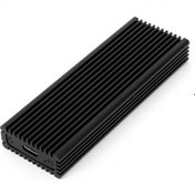 Resim Dark Type C Dk Ac Dsem4 Nvme M2 Alüminyum Harddisk Kutusu Siyah 