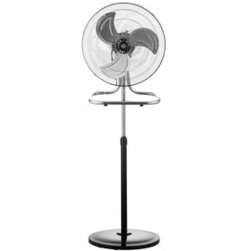 Resim Home 1111 Sanayi Tipi Vantilatör 90w Güçlü Motor, 3in1 Ayaklı Duvar Yer Tipi Kullanım 