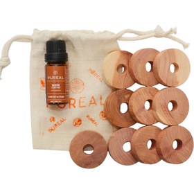 Resim Pureal Sedir Halkalı Doğal Güve Koruyucu Set 