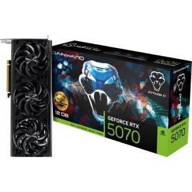 Resim Gainward Gaınward RTX5070 Python Iıı Oc 12GB Gddr7 192BIT (NE75070S19K9-GB2050T) Ekran Kartı 