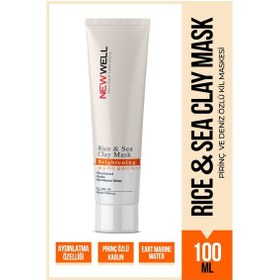 Resim New Well Rice & Sea Clay Mask Pirinç Ve Deniz Özlü Kil Maskesi 100 ML 