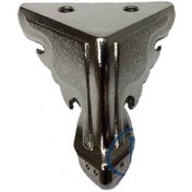 Resim Skygo Kelebek Ahşap, Sunta Sandık Ayağı, Kutu Ayak 3,5 cm - Nikel 