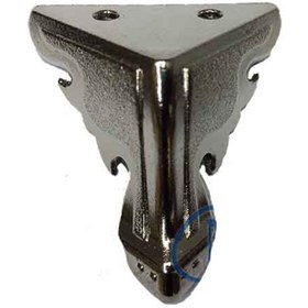 Resim Skygo Kelebek Ahşap, Sunta Sandık Ayağı, Kutu Ayak 3,5 cm - Nikel 