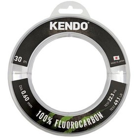 Resim Kendo 100% Fluorocarbon White 30m Misina 1.00mm 