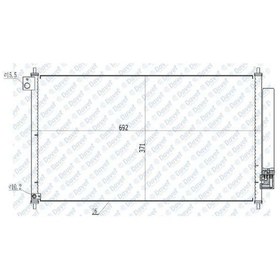 Resim Klima Radyatoru Kondenser Civic 1.5 Hybrid 1.6I1.8I-16V-2.4 2012- 504622350 