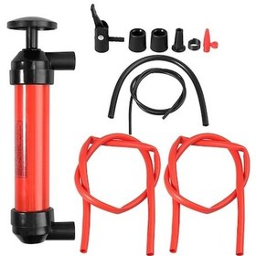 Resim 3 Fonksiyonlu Manuel Yağ Ve Yakıt Transfer Pompası, Hava Basma Ve Emme Özellikli Araç Aksesuarı 