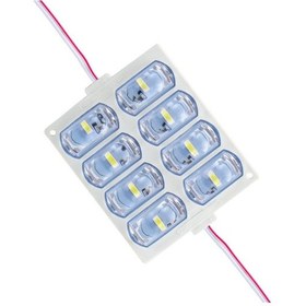 Resim Powermaster Modül Led 12V 6W Soğuk Beyaz Yanip Sönen 3030 