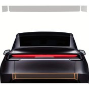 Resim Meridiangoods Tesla Model Y Juniper 2025 Bagaj Kısmi Şeffaf Film Tpu 3 Parça Koruma 