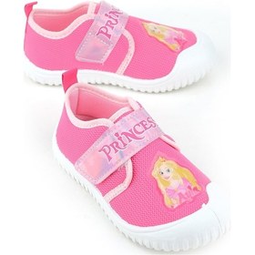 Resim Gezer Yazlık Keten Prenses Kız Çocuk Cırtlı Ayarlanabilir Ayakkabı Ga2ypm.03329.00.r91.0a Fuşya 