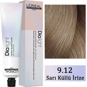 Resim Loreal Professionnel Dia Light - Amonyaksız Saç Boyası No: 9.12 Sarı Küllü İrize 50ml 