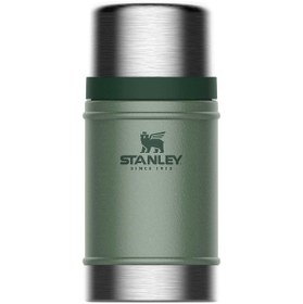 Resim AyrStore Classic Legendary Vakumlu Çelik Yemek Termosu, Yeşil (Hammertone Green), 0.7 Litre 