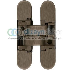 Resim Gizli Menteşe 52kg Antik Bronz Renk 110 24 Mm 