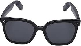 Resim Bluetooth Audio Akıllı Gözlükler, HD Polarize Kablosuz Kulaklık Güneş Gözlüğü Açık Hava/Sürüş Için Erkekler Ve Erkekler, Yerleşik MIC Ve Hoparlörler, Dokunma Kontrolü 