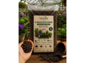 Resim Vesile Atölye Bitki Toprağı, Bitki Coşturan Toprak, Perlit Pomza Karışımlı, 5 Litre 