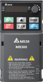 Resim Vfd17ams43afsaa Delta Ms300 Serisi 7,5 Kw 3 Faz 400 Vac Hız Kontrol Cihazı 
