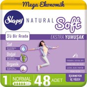 Resim Sleepy Natural Soft Ekstra Yumuşak Normal 48 Ped 
