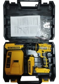 Resim Şarjlı Matkap 24v 5a Çift Batarya Güçlü Ve Pratik Kullanım 