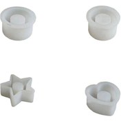 Resim Adet Mumluk Silikon Kalıp, Silikon Kendin Yap Mumluk Kalıbı Diğer 