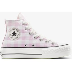 Resim Converse Chuck Taylor All Star Lift Kadın Beyaz Desenli Platform SNEAKER.103 