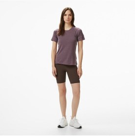 Resim Salomon Runlife Ss Kadın Mor T-shirt Lc2132100 Mor 