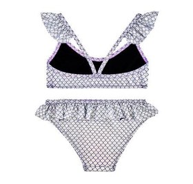 Resim Slipstop Silver Flakes Junior Bikini Çocuk Mayo Gri 