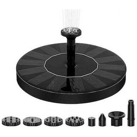 Resim Ankatek Bahçe Güneş Çeşmesi Işıklı, Otomatik, Su Geçirmez, Yüksek Verimli Kuş Banyosu 