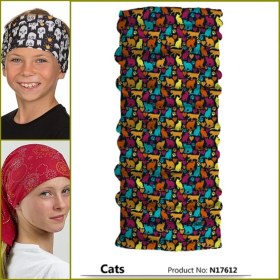 Resim Narr Çocuk Bandana Cats 
