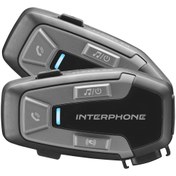 Resim Interphone BLUETOOTH U-COM 6R TWIN PACK 2Lİ - SİYAH 