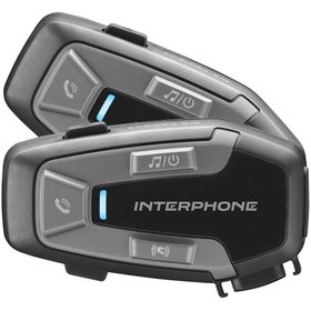 Resim Interphone BLUETOOTH U-COM 6R TWIN PACK 2Lİ - SİYAH 