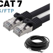 Resim Irenis CAT7 Kablo S/FTP LSZH Ethernet Network Lan Ağ Kablosu 30 M-Siyah 