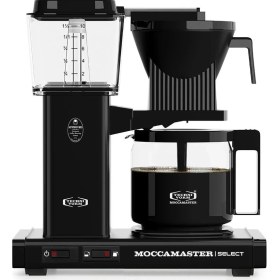 Resim Moccamaster Siyah Filtre Kahve Makinesi 